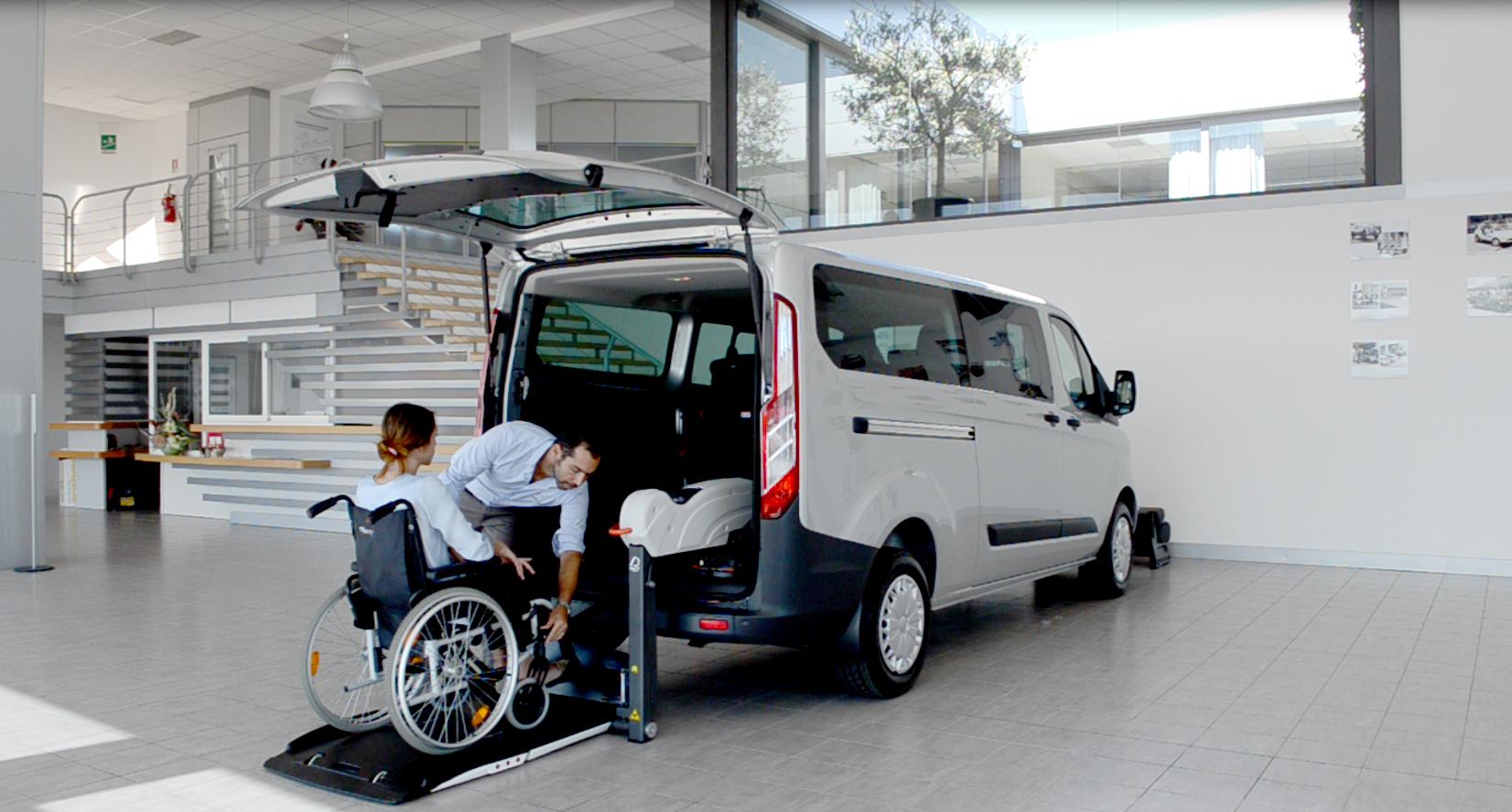 Italy tours by wheelchair: Accessible van  with driver