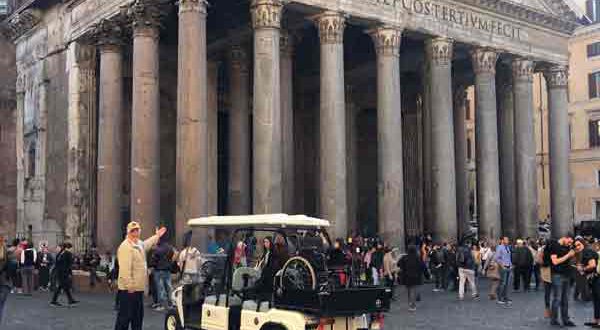 Rom Golfwagen Touren für Behinderte